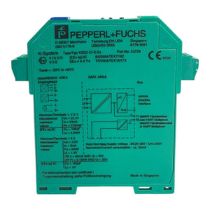 Pepperl+Fuchs Trennschaltverstärker für industriellen Einsatz KSD2-CI-S-Ex 53729