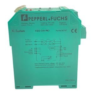 Pepperl+Fuchs Gateway Modul für Industrie KSD2-GW-PRO 36747 DC20-30V/ca120mA