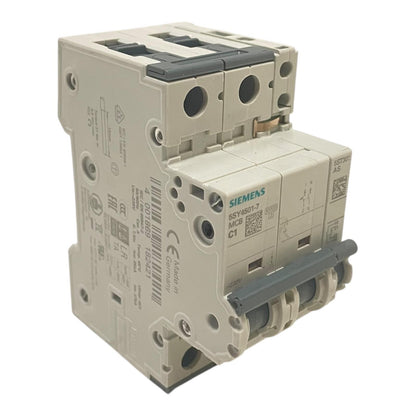 Siemens Leitungsschutzschalter 230V 10kA 1+N-polig, C, 1A, T=70mm 5SY4501-7
