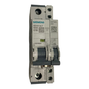 Siemens 5SY4116-7 Leitungsschutzschalter 16A 230-400V 5kA 1-polig IP20