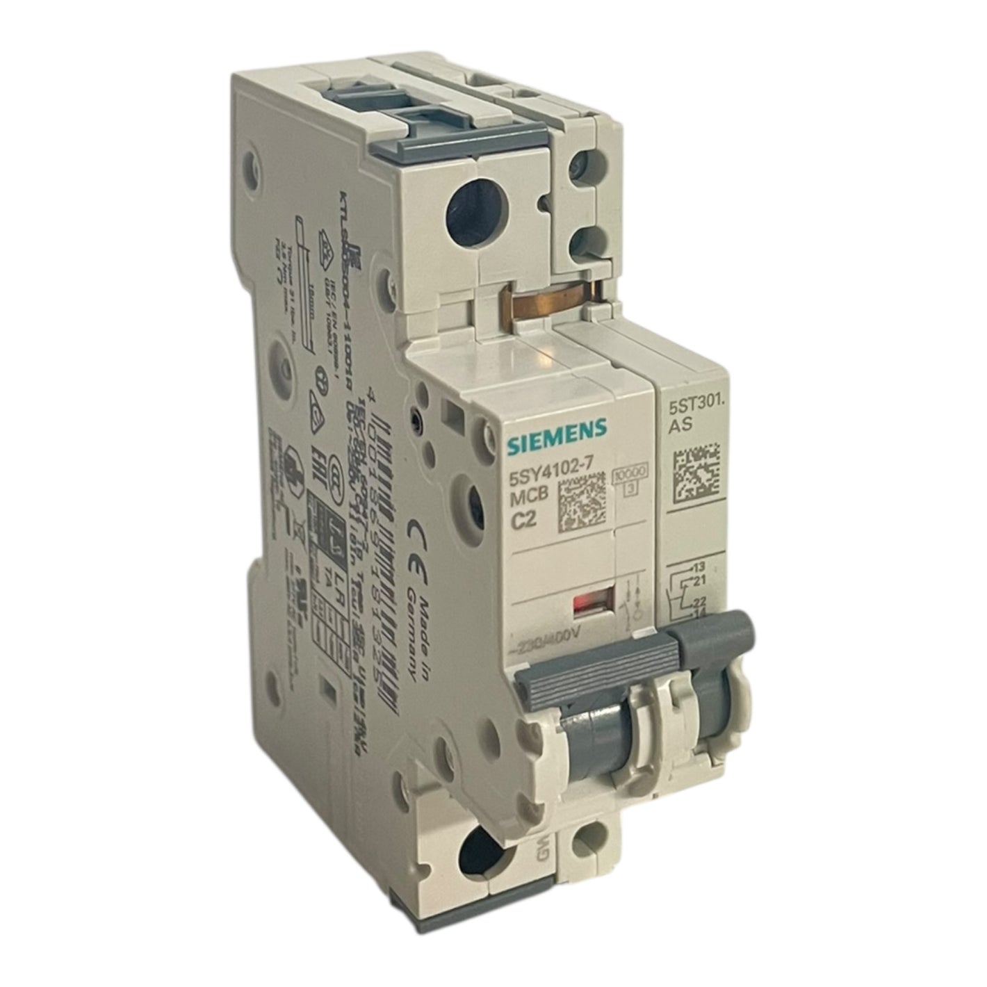 Siemens 5SY41MCBC2 Leistungsschutzschalter 5SY4102-7 230/400V AC Icu35kA 1-polig