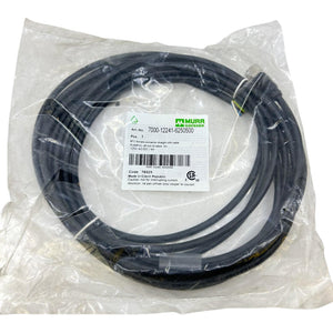 Murr EOL - M12 Fe. 0° A-coded open-ended cable 5m Industry 7000-12241-6250500