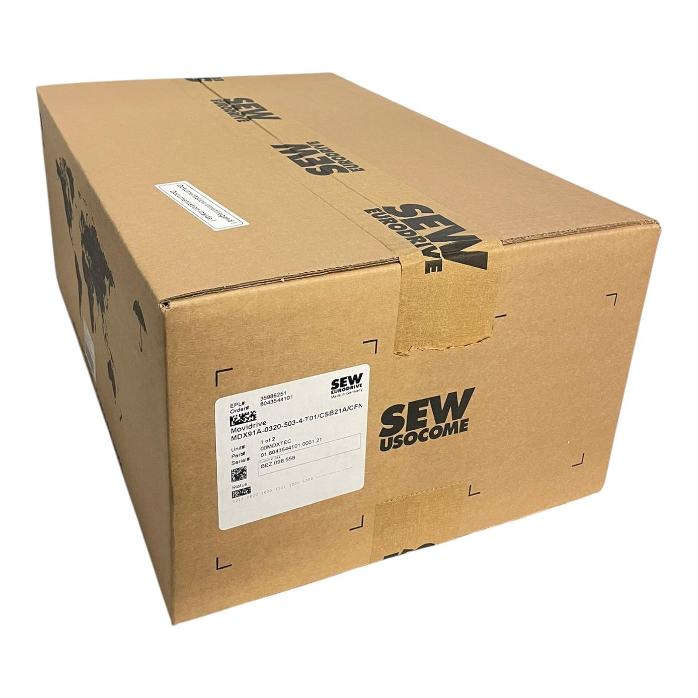 SEW Frequenzumrichter Movidrive SEW Eurodrive MDX91A-0320-503-4-T01/CSB21A/CFN
