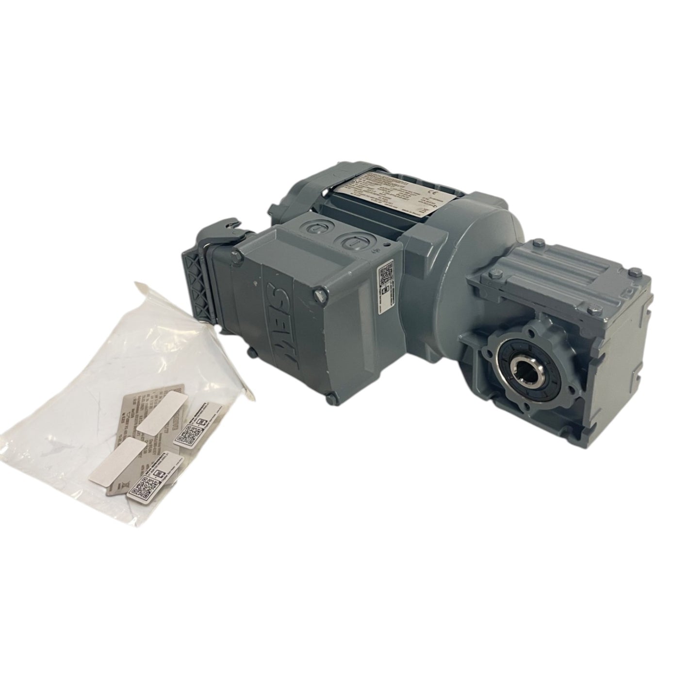 SEW Getriebemotor 0,12kW i=19,50 220V Getriebemotor WA10 DRN63MS4/ASE1/TF