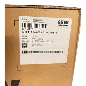 SEW MOVIFIT Elektronikbox Anschlussbox SEW MOVIFIT MTF11A040-503-E21A-15/S11