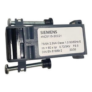 Siemens Stromwandler 75/5A 2,5 VA 4NC5115-2CC21 Stromwandler von Siemens