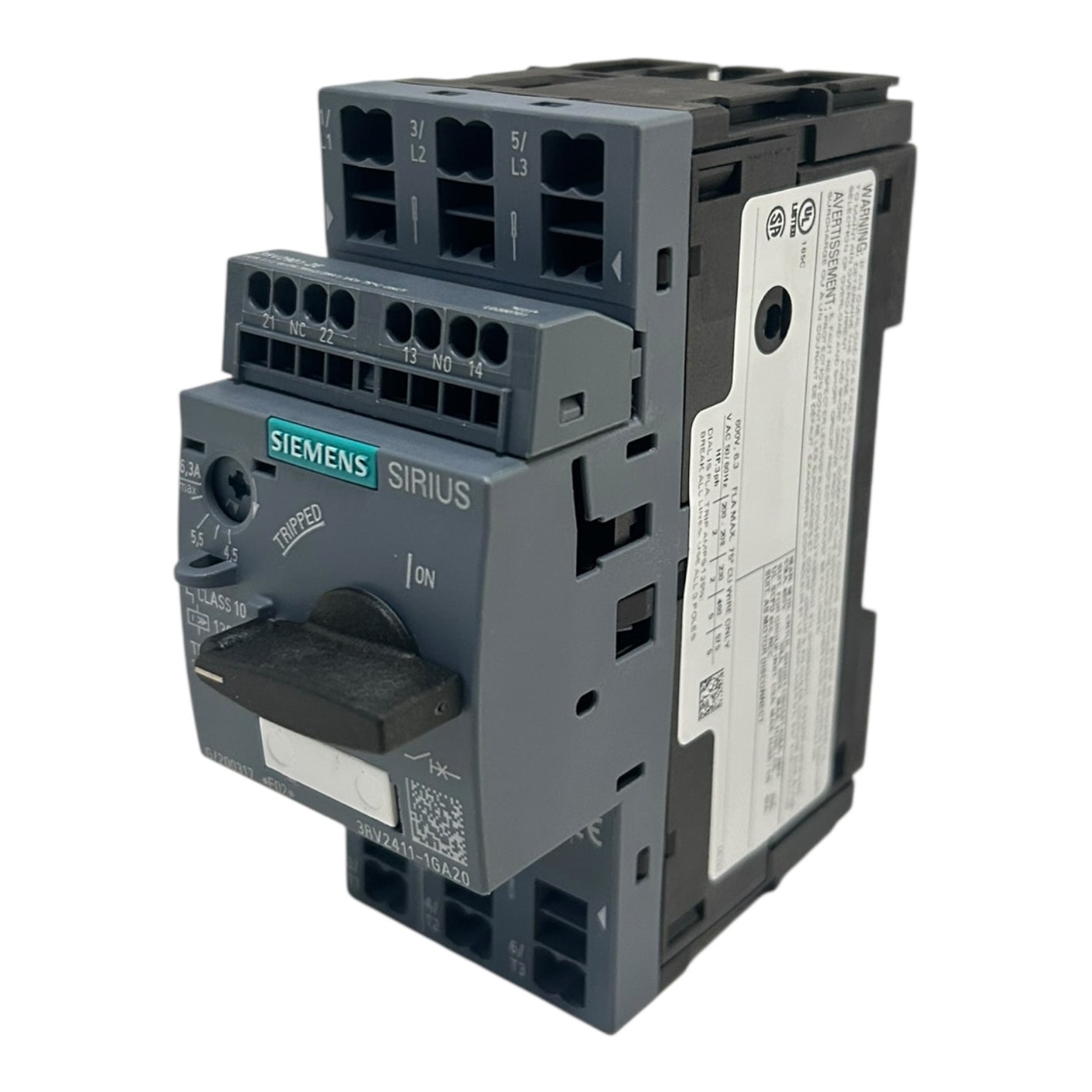 Siemens Leistungsschalter 3RV2411-1GA20 Transformatorenschutz Leistungsschalter