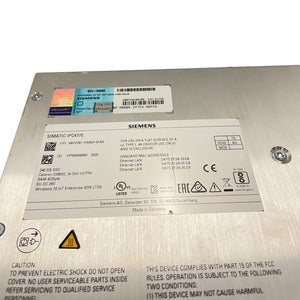 Siemens Multitouch Panel SIMATIC IPC 477E 15" Siemens 6AV7241-1WA07-0FA0