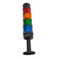 WERMA Signalleuchte 24V Blau Grün Orange Rot Schwarz Aufsatz 64081000 Industrie