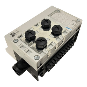 Festo Anschlussblock Pneumatik Industrie Einsatz CPX-AB-4-M12X2-5POL 195704