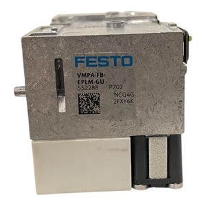 Festo Pneumatik Endplatte für industriellen Einsatz VMPA-FB-EPLM-GU 552288