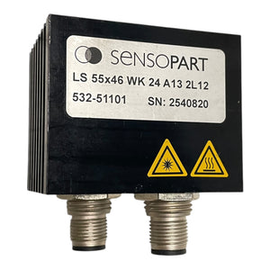 Sensopart Sensor Industrie Einsatz LS55x46WK 24A132L12 LS 55x46 WK 24 A13 2L12