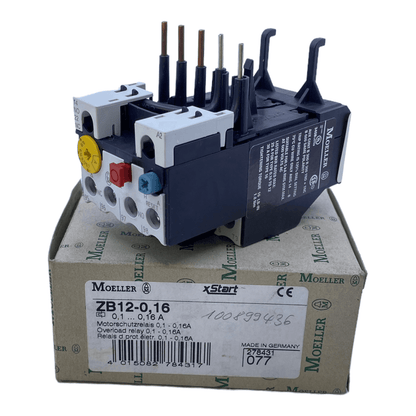 Moeller ZB12-0.16 motor protection relay 690V 0.1 - 0.16 A 