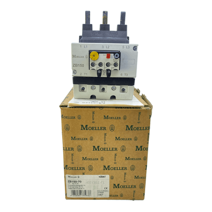 Moeller ZB150-70 motor protection relay 278463 50-70A 