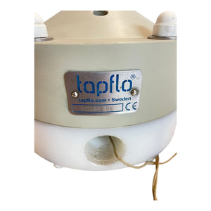 Tapflo PD100 PE Pulsationsdämpfer Pulsationsdämpfung Polyethylen Industrie