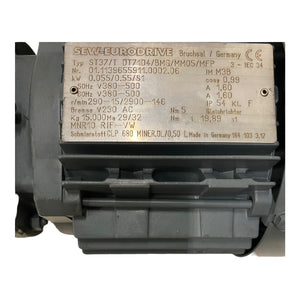 SEW ST37/T Getriebemotor DT71D4/BMG/MM05/MFP 0.055/0.55kW 50/60Hz 1,60A