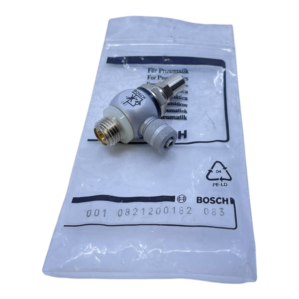 Bosch Drosselrückschlagventil 0821200182 Pneumatik Ventil Industrie Einsatz Bau
