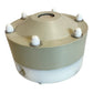 Tapflo PD100 PE Pulsationsdämpfer Pulsationsdämpfung Polyethylen Industrie