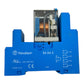 Finder Steckrelais Relais 55.32.9.024.0040 mit Sockel 94.84.3 24V DC Industrie