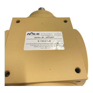 ATEK Kegelradgetriebe K 110 2:1 J0 Industrie Einsatz Automation Modul Bauteil
