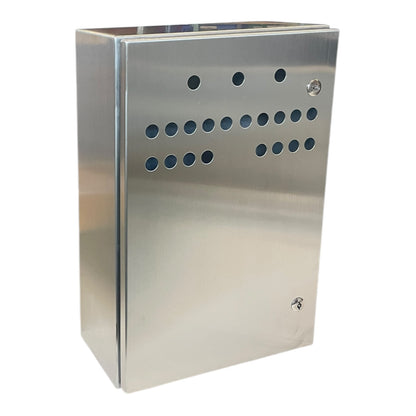 Edelstahl Schaltschrank Gehäuse Sbox 400x600x200mm AISI 316 V4A Industrie