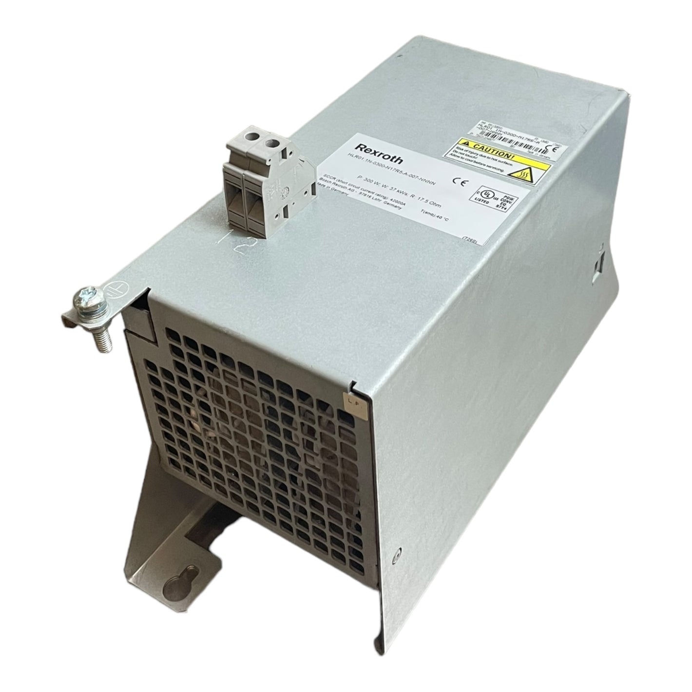 Rexroth R911305931 Bremswiederstand HLR01.1N-0300-N17R5-A-007-NNNN 37kWs 300W