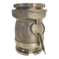 TODO 5331C-4407 Trockenkupplung Vaterteil DN65 / 2 1/2" Edelstahl PN10 Industrie