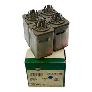 Kuhnke Steckrelais UF2-6VAC1L VE:4stk Automation Industrie Einsatz Bauteil