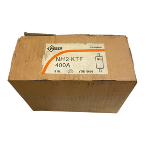 WEBER NH2-KTF 400A 500V NH2 Sicherungseinsatz NH-Sicherung VE:3stk Industrie