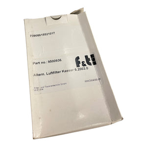 F&T 9500936 Luftfilter für Kaeser 6.2003.0 Filter Industrie Einsatz Automation