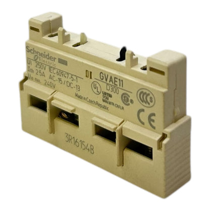 Schneider Electric Hilfsschalterblock GVAE11 Hilfsschalter Industrie Einsatz