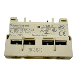 Schneider Electric Hilfsschalterblock GVAE11 Hilfsschalter Industrie Einsatz