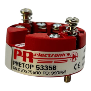 PR electronics PRETOP 5335B Temperaturmessumformer Kopfmessumformer Ex Industrie