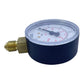WIKA Manometer 0-2.5 bar 0-35 psi Druckanzeige Messing Anschluss unten Industrie