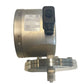 PKU PGU Plattenfedermanometer Druckmessgerät -200...+200 mmWS Kontakt M33