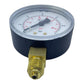 WIKA Manometer 0-2.5 bar 0-35 psi Druckanzeige Messing Anschluss unten Industrie