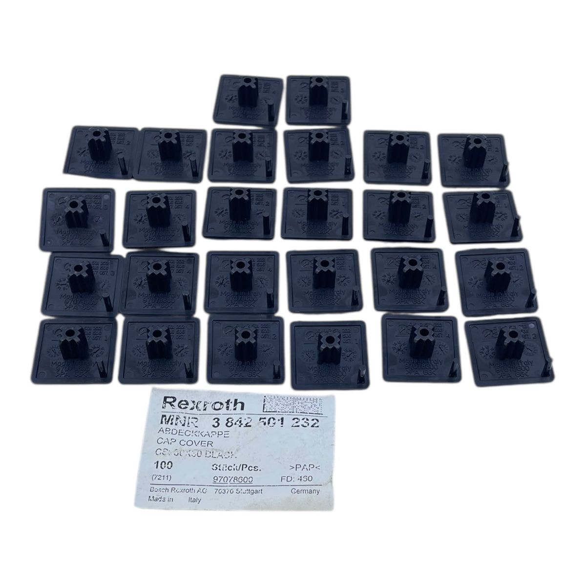 Rexroth Abdeckkappe 3842501232 VE:25stk Zubehör Industrie Einsatz Automation