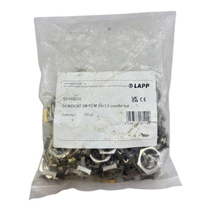 LAPP SKINDICHT SM-PE-M 20x1,5 Gegenmutter 52103320 Messing VE:100stk Industrie