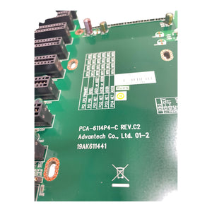Advantech PCA-6114P4-C REV.C2 Backplane 14 Slot (8 ISA / 4 PCI / 2 PICMG)