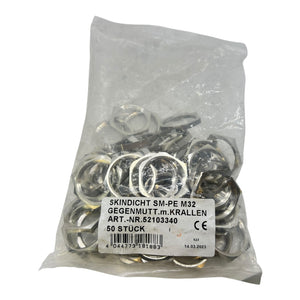 LAPP SKINDICHT SM-PE M32 Gegenmutter mit Krallen 52103340 Messing VE:50stk