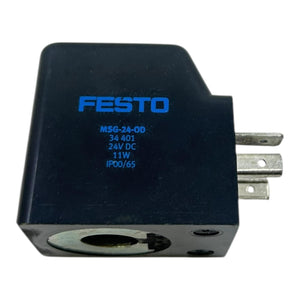 Festo 34401 Magnetspule MSG-24-OD 24V DC 11,5W IP65 Magnetventil Spule Solenoid