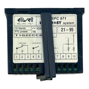 Eliwell eWPC971T WPC 971 Digitaler Temperaturregler Kühlstellenregler 12V