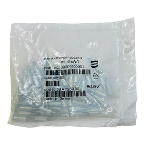 Harting Sperrbolzen Han A+B 09300009901 VE:50stk Steckverbinder Industrie Bau
