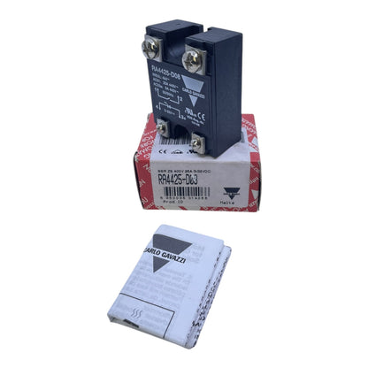 Carlo Gavazzi Halbleiterrelais RA4425-D08 Automation Industrie Einsatz Bauteil
