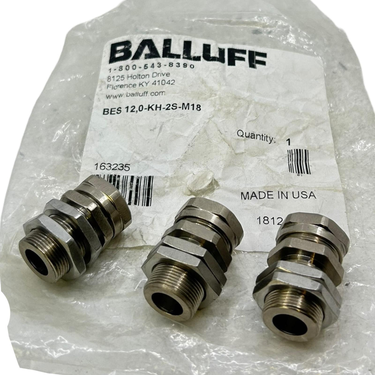 Balluff Klemmhalter Festanschlag für Näherungsschalter BES12,0-KH-2S-M18 VE:3stk