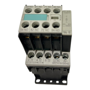 Siemens Leistungsschütz 24 V 3-polig Baugröße S00 3RT1016-1BB42 3RH1911-1FA22