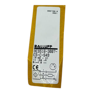 Balluff Induktiver Sensor Zylindrische Ausführung BES00J5 BES 516-3007-E5-C-S49