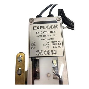 Explock E.A. Foulds Ltd Ref. 1163 Ex Gate Lock Explosionsgeschütztes Türschloss