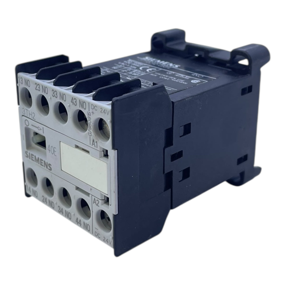 Siemens 3TH2040-0BB4 Hilfsschütz 24V DC 4S 4-polig Schraubanschluss Relais