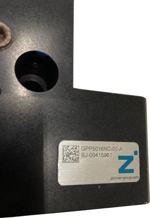 ZIMMER GROUP Universalgreifer 2 Backen GPP5016NC-00-A für Industrie Einsatz